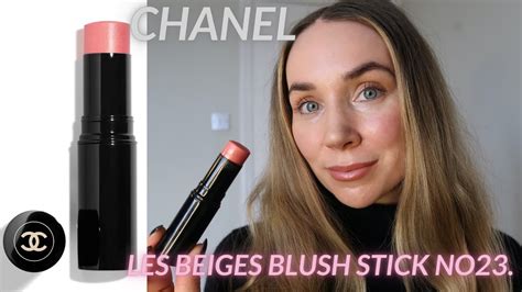 chanel les beiges blush stick swatches|les beiges blush stick.